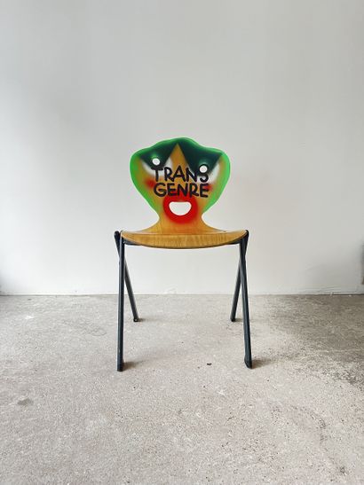 transgenre - second-hand chair customized...
