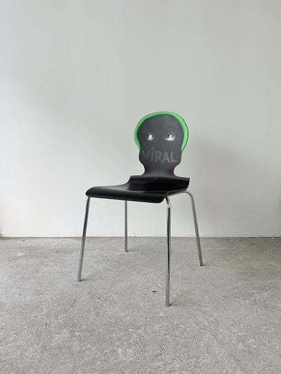 viral - chaise d'occasion customisée par...