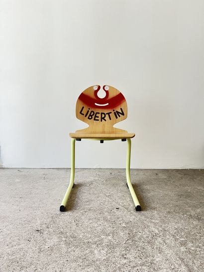 libertin - second-hand chair customized by...