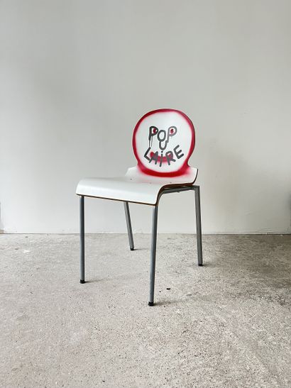 populaire - second-hand chair customized...