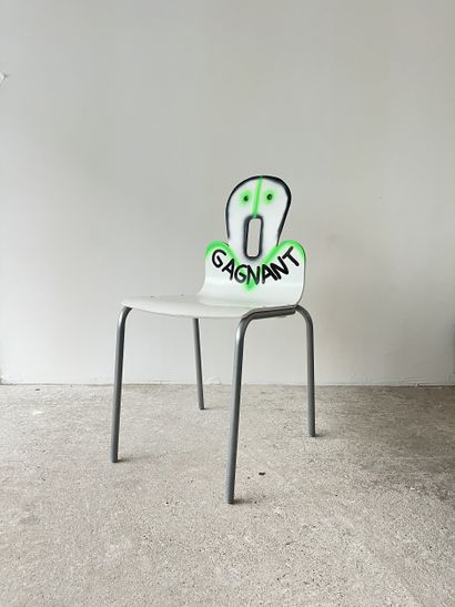 winner - second-hand chair customized by...