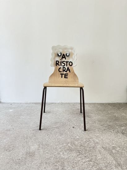aristocrate - second-hand chair customized...