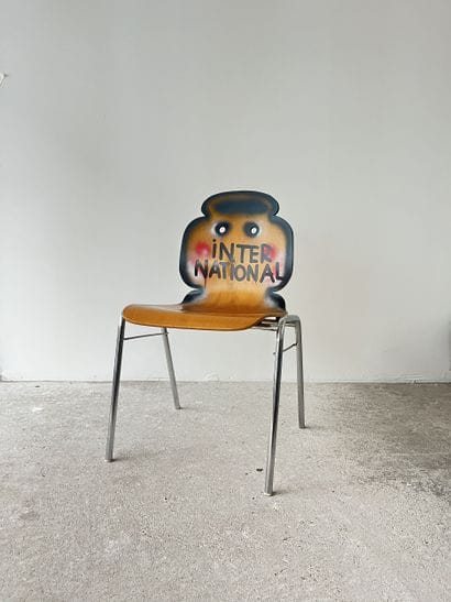 international - second-hand chair customized...