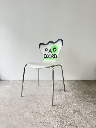 accord - second-hand chair customized by...