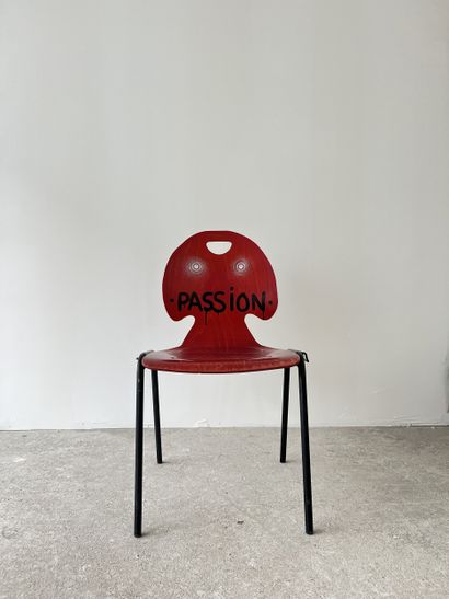 passion - second-hand chair customized by...