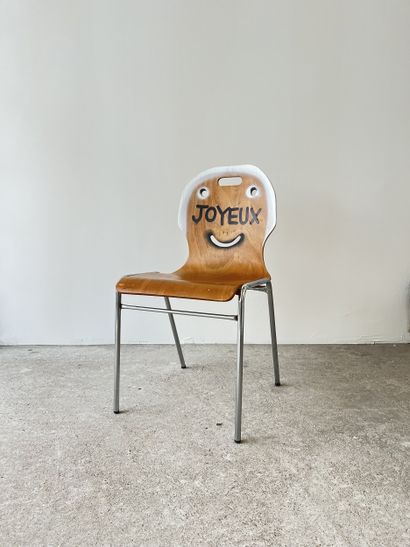joyeux - second-hand chair customized by...
