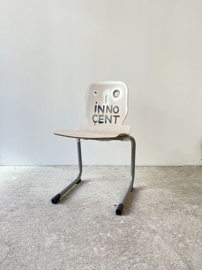 innocent - second-hand chair customized by...