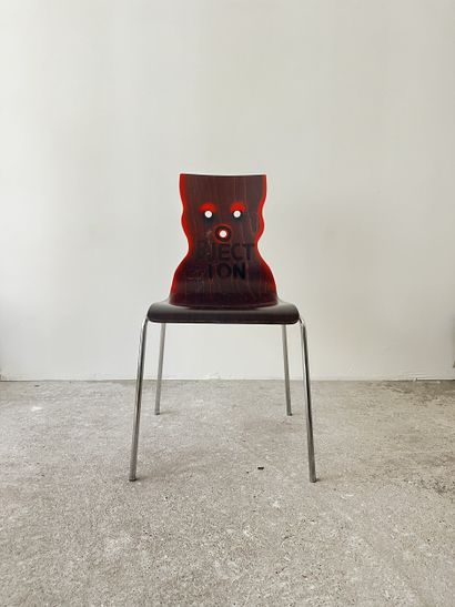 objection - second-hand chair customized...