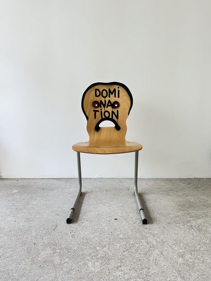 domination - second-hand chair customized...