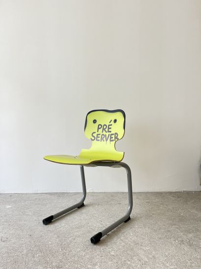 preserve - second-hand chair customized by...