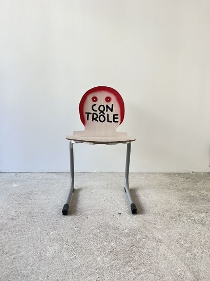 control - second-hand chair customized by...