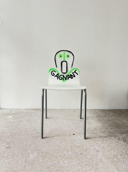winner - second-hand chair customized by...