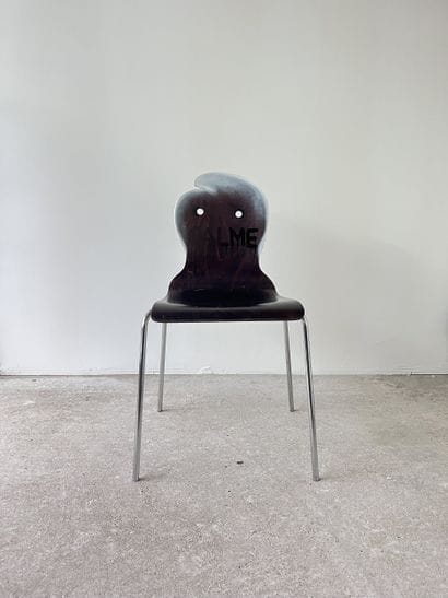 calme - chaise d'occasion customisée par...