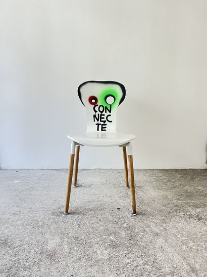 connected - second-hand chair customized...
