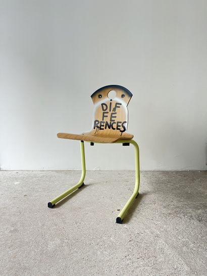 differences - second-hand chair customized...
