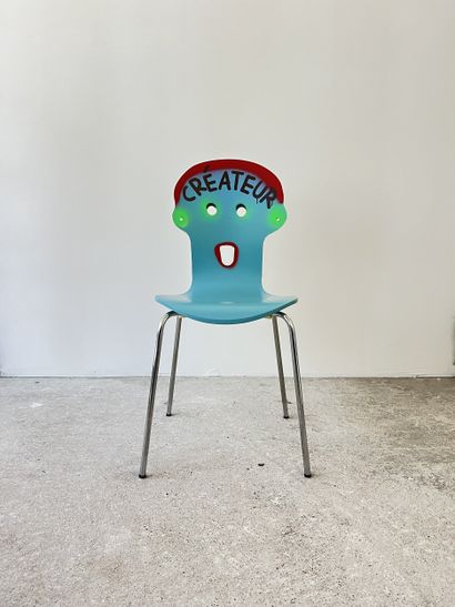 creator - second-hand chair customized by...