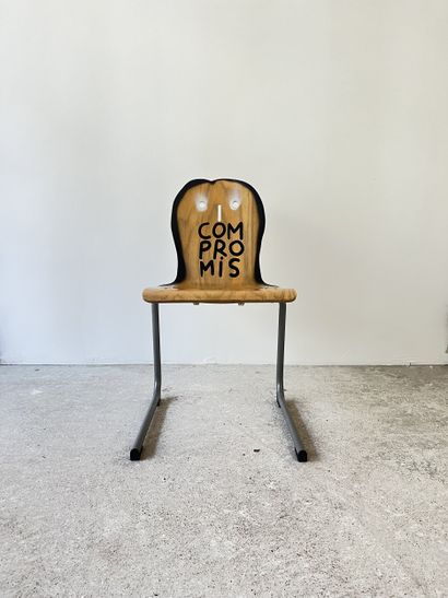 compromise - second-hand chair customized...
