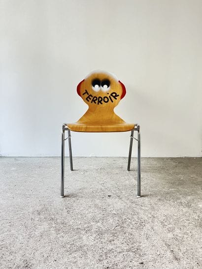 terroir - second-hand chair customized by...