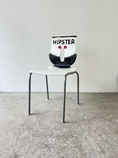 hipster - second-hand chair customized by...