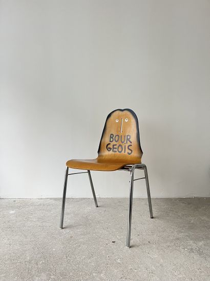 bourgeois - chaise d'occasion customisée...