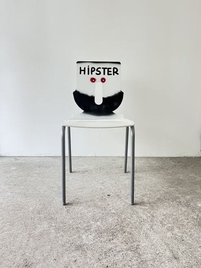 hipster - second-hand chair customized by...