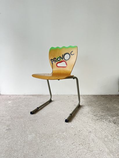 provoc - second-hand chair customized by...