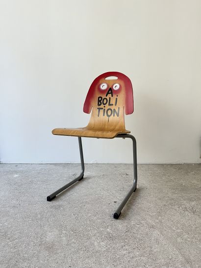 abolition - second-hand chair customized...