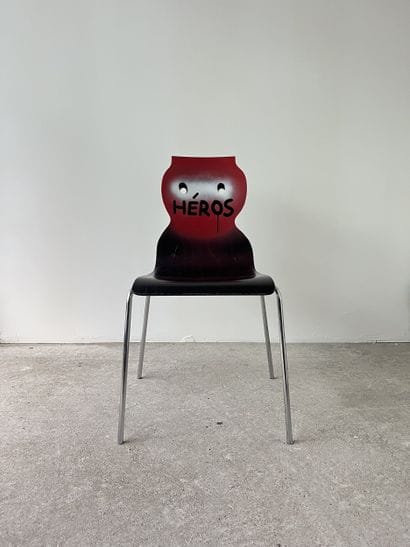 hero - second-hand chair customized by cutting...