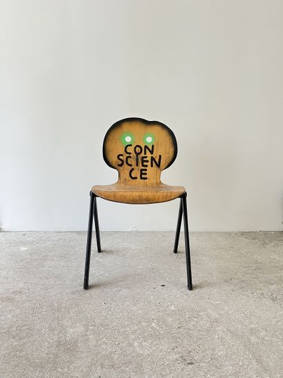 conscience - second-hand chair customized...