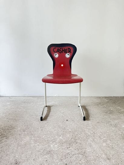 casher - chaise d'occasion customisée par...