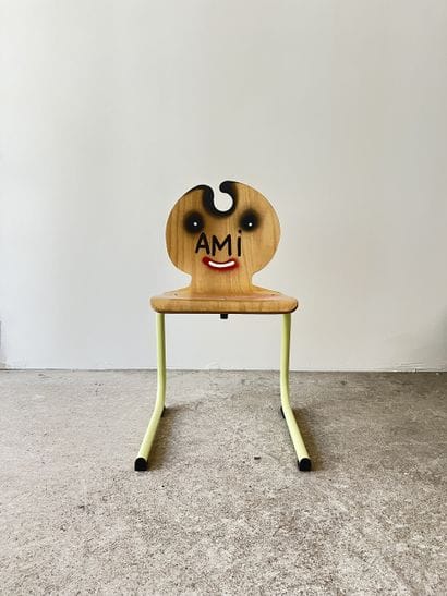 ami - second-hand chair customized by cutting...