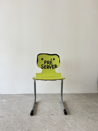 preserve - second-hand chair customized by...