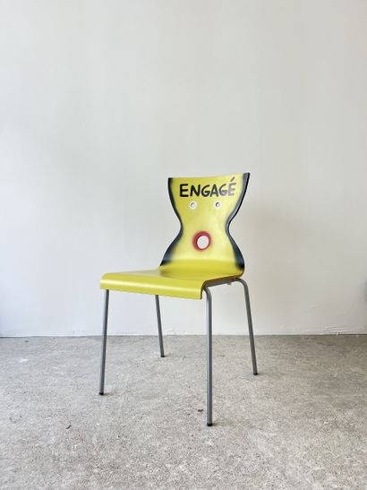 engaged - second-hand chair customized by...