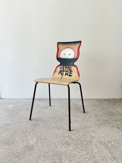 theater - second-hand chair customized by...