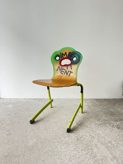 impertinent - second-hand chair customized...
