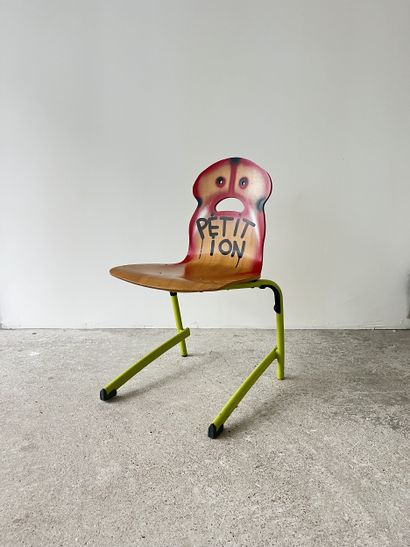 petition - second-hand chair customized by...