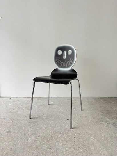 respire - second-hand chair customized by...