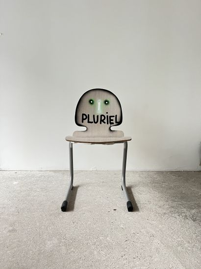 pluriel - second-hand chair customized by...