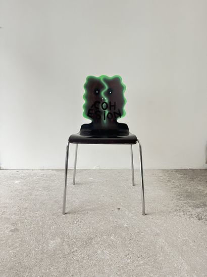 cohesion - second-hand chair customized by...