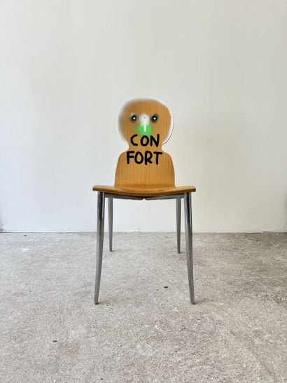 confort - second-hand chair customized by...