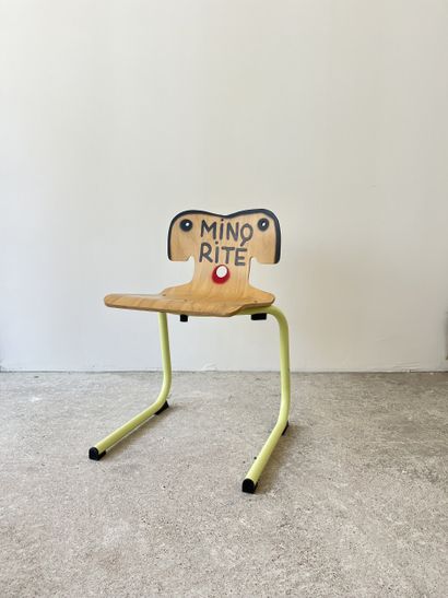 minority - second-hand chair customized by...