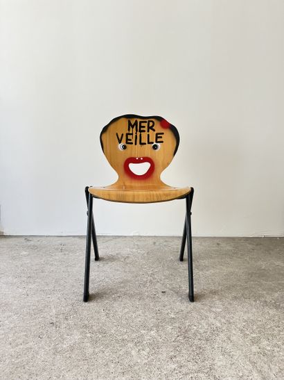 merveille - second-hand chair customized...