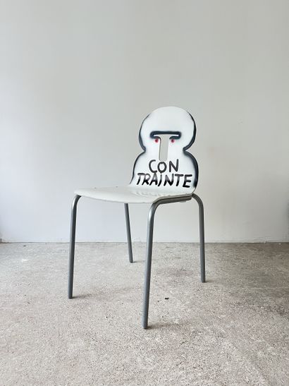 constraint - second-hand chair customized...