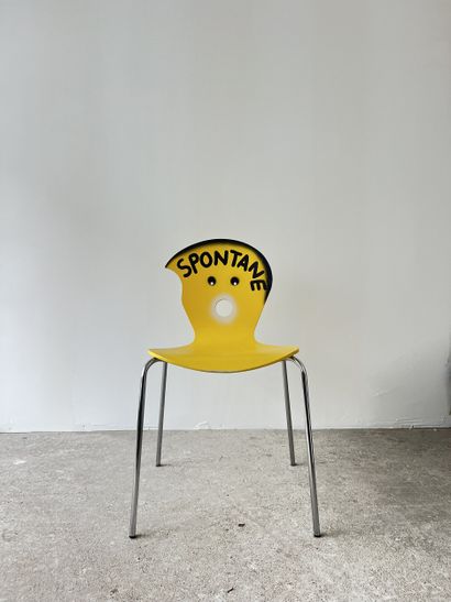 spontané - second-hand chair customized by...