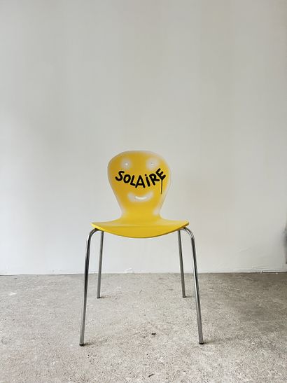 solaire - second-hand chair customized by...