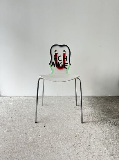 exchange - second-hand chair customized by...