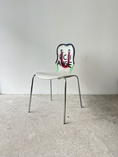 exchange - second-hand chair customized by...