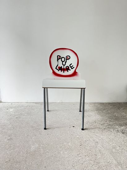 populaire - second-hand chair customized...