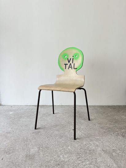 vital - chaise d'occasion customisée par...