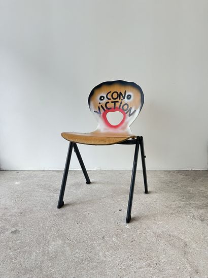 conviction - second-hand chair customized...